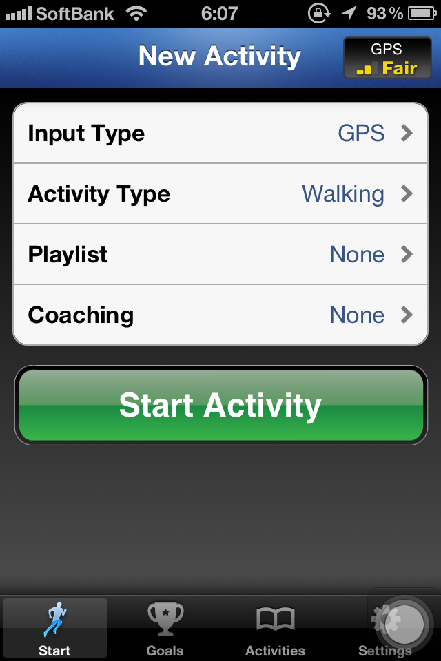 Start RunKepper App